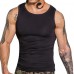 Men's Thread Body Sculpting Tights Vest Sexy High Elastic Waist Tummy Tuck Sport Tank Tops