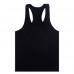 Men's Musculation Elastic Vest Bodybuilding Clothing Solid Tank Tops Plain Cotton Undershirt