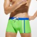 Hit Color Drawstring Quickly Dry Beach Shorts Boxers Trunks For Men