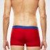 Hit Color Drawstring Quickly Dry Beach Shorts Boxers Trunks For Men