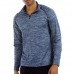 Men's Sportswear Long Sleeve Zipper Neck T-Shirts Stretch Fitness Tight Quick-drying Warm Blazer