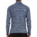Men's Sportswear Long Sleeve Zipper Neck T-Shirts Stretch Fitness Tight Quick-drying Warm Blazer