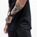 Men Cotton Sleeveless Mesh Breathable Hooded Gym Tops