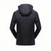 UNCO&amp;BOROR Men Camping Hiking Waterproof Windproof Triple Soft Shell Warm Windbreaker Coats Jacket