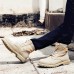T02 Outdoor 14CM Men Martin Leather Mid-calf Boots Military Desert Casual Working Army Hiking Shoes