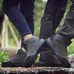 Outdoor Men Shoes Breathable Climbing Waterproof Anti-slip Plush Flexible Hiking Sneakers