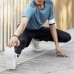 90FUN Cloud High Elastic Men Sneakers From Xiaomi Youpin Shock Absorption Wear Resistant Ultralight Breathable Sports Running Shoes