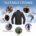 USB Charging Intelligent Heating Cotton Jacket Winter Jacket Keep Warm Coat