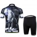 Personalized Pattern Men Short Sleeve Breathable Jerseys and Shorts Bike Wear Aogda Bicycle Kit