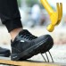 TENGOO Safety Shoes Work Shoes Steel Toe Men's Sports Shoes Breathable Running Shoes