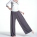 Women Fitness Yoga Sets Lady Sports Exercise Gym Clothing Set Tops And Loose Pants