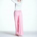 Women Fitness Yoga Sets Lady Sports Exercise Gym Clothing Set Tops And Loose Pants