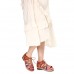 Women's Leather Sandals Flat Shoes Summer Shoes Comfortable Flat Shoes Platform