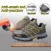 TENGOO Safety Shoes Steel Toe Work Shoes Non-Slip Hiking Shoes Men's Fashion Sneakers