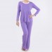 Plus Size Women Yoga Suits Sports Fitness Yoga Clothing Set Modal Bunched Stitching Sportswear