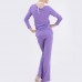 Plus Size Women Yoga Suits Sports Fitness Yoga Clothing Set Modal Bunched Stitching Sportswear