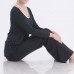 Plus Size Women Yoga Suits Sports Fitness Yoga Clothing Set Modal Bunched Stitching Sportswear