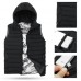 Outdoor Sports Heating Sleeveless Vest Unisex 3 Modes Warm Waistcoat Full Zipper Windproof Jacket Tank Tops