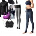 Women Sports Fitness Yoga Pants Knitting Slim Leggings Foot Tights M-3XXL Elastic Trousers