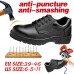 TENGOO Men's Safety Shoes Work Shoes Steel Toe Hiking Running Sports Sneakers Waterproof Anti-Smashing