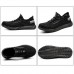 TENGOO Men's Safety Shoes Quick Drying Steel Toe Non-Slip Anti-Smashing Hiking Camping Fishing Work Shoes