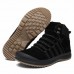 Winter Men's Plus Velvet Cotton Ankle Boots Climbing Hiking Anti-slip Warm Sports Shoes