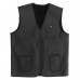 Electric Heated Vest Washable USB Charging Heating Jecket Winter Warm Vest