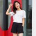 BEVERRY WOMEN Short Sleeve Creative Hydrophobic Waterproof Anti- fouling Thin T-shirt