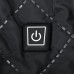 USB Interface Rechargeable 3 Gears Intelligent Themostat Electric Heated Vest Winter Warming Front Abdominal Back Neck Heating Electric Vest