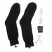 1 Pair 3.7V USB Rechargeable Battery Heated Socks Winter Outdoor Sports Bike Heating Socks Electric Feet Warm Socks