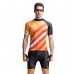 Mens Cycling Short Sleeve Suits Bicycle Shorts Sports Jersey Quick Dry Breathable Wicking Summer