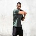 7th Summer Men Short Sleeve Breathe Freely Flower Yarn Quick-drying Fitness Sport T-shirts From Xiaomi Youpin