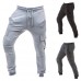 Men Gym Sport Running Baggy Pant Jogging Slim Fit M-3XL Casual Cargo Trousers