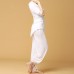 Women Sports Fitness Yoga Set Plus Size Running Clothing Suit Bunched Stitching Sportswear