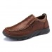 Men's Soft Sneakers Leather Waterproof Outdoor Shoes Casual Work Walking Running Shoes Fishing Shoes