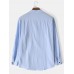 Mens Solid Color High Low Basics Cotton Long Sleeve Henley Shirts