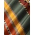 Mens Vintage Striped Geo Print Lapel Holiday Short Sleeve Shirts