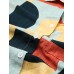 Mens Color Block Contrast Lapel Short Sleeve Shirt