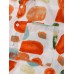 Mens 100% Cotton Color Block Cartoon Print Lapel Short Sleeve Shirt