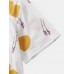 Mens 100% Cotton Flower Pattern Causal Shirts