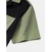 Mens Casual 100% Cotton Patchwork Pocket Shirts