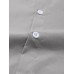 Mens Simple Emojis Print Button Up Casual Short Sleeve Shirts