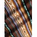 Mens Ethnic Style Striped Printing Lapel Shirt With Pocket