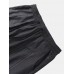 Mens Seam Detail Applique Elastic Ankle Loose Drawstring Pants