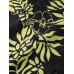 Mens Floral Leaves Print Lapel Short Sleeve Holiday Shirts