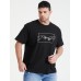 Plus Size Mens Figure Graphic 100% Cotton Short Sleeve T-Shirts