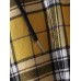 Mens Contrast Plaid Patchwork 100% Cotton Long Sleeve Hooded Shirts