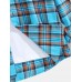Mens Plaid Button Up 100% Cotton Casual Long Sleeve Hooded Shirts