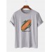 Mens Corn Print Crew Neck 100% Cotton Community Spirit Short Sleeve T-Shirts
