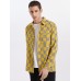 Mens Gingham Check Button Up 100% Cotton Long Sleeve Shirts